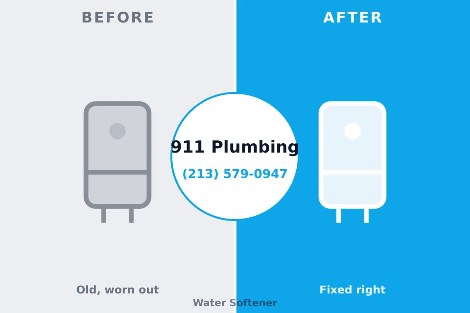 Before and after: plumbing company Terre Haute, IN